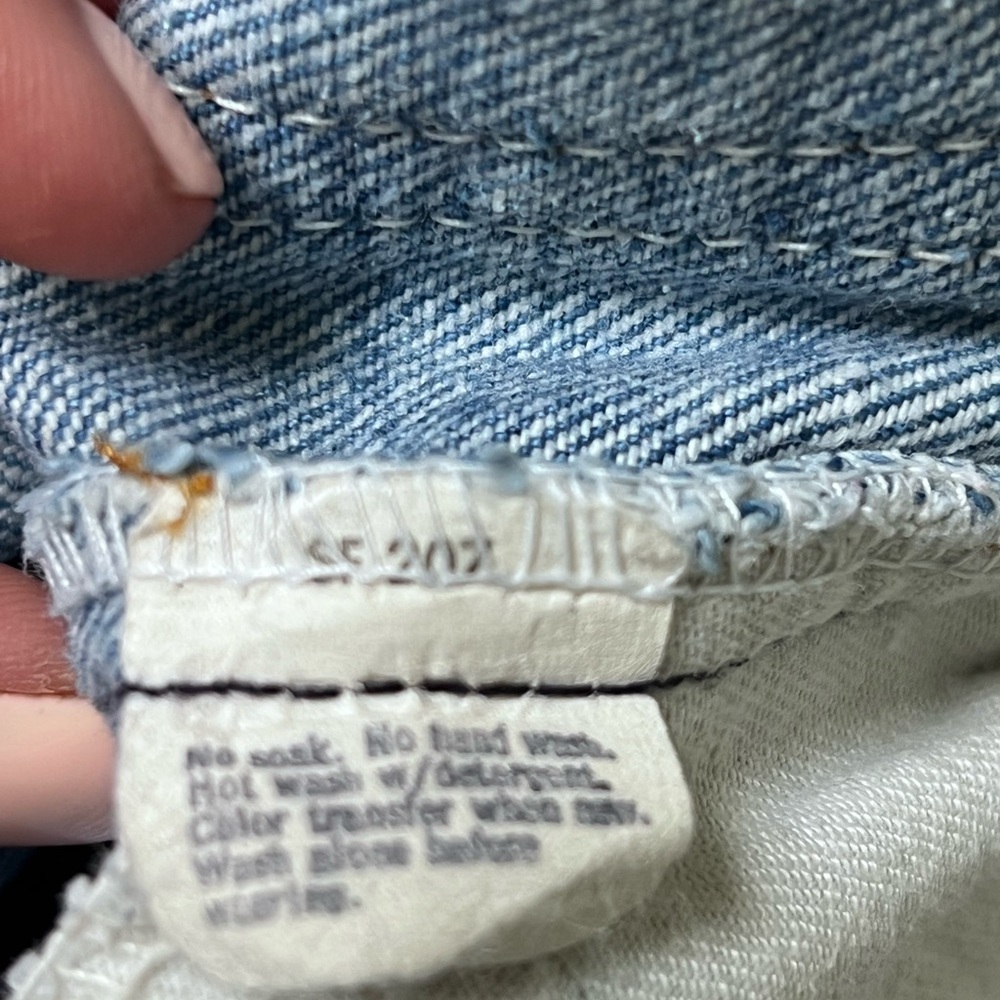 Vintage Orange Tab Levi’s • Size 24 - Picture 7 of 8